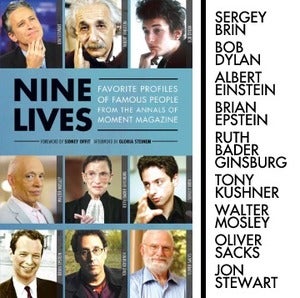 Image of Nine Lives:  Favorite Profiles of Famous People from the Annals of Moment Magazine