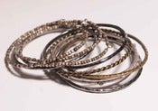 Image of Gunmetal Bangle Set