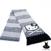 Image of HELLO KITTY ANGRY FACE SCARF