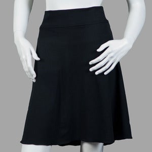 Image of NEW! Flippy Beach Slip-on Slip-off Black Skirt