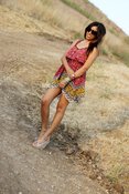 Image of Chiffon Floral Dress