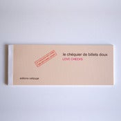 Image of le chéquier de billets doux