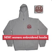 Image of New Women's White Embroidered Sweatshirts