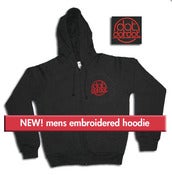 Image of New Men's Black Embroidered Sweatshirts