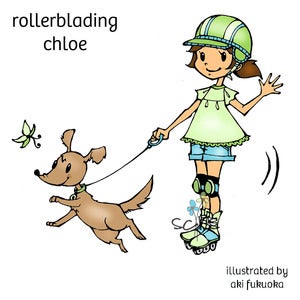 Image of Rollerblading Chloe