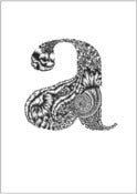 Image of A for Aqua (from Set of Alphabet) 