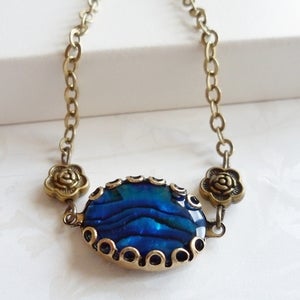 Image of Decadence Bracelet (Blue shell)