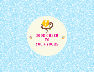 Image of good cheer holiday cards