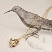 Image of gold fox necklace......... {キツネのネックレス gold }