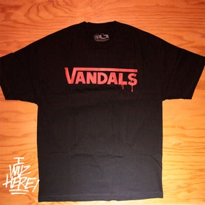 The newest tee shirt from I WUZ HERE! Vandals