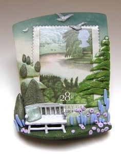 Image of Blenheim Lake Brooch