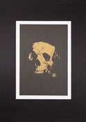 Image of Gold Skull by Richard "French" Sayer (Ltd Edition Screen Print)