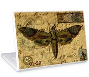 Image of Moth Post laptop cover