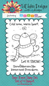 Image of 2 Cute Ink - Snow Mouse