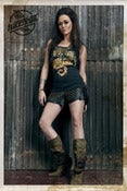 Image of Leather Lace Side Wild Rider shorts