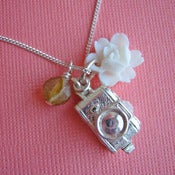 Image of An Eye For Detail Sterling Silver Camera Necklace