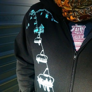 Back Country zip-front hoodie $42