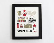 Image of Winter Supplies Print