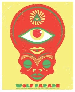 Image of Wolf Parade poster