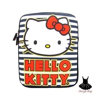 Image of HELLO KITTY STRIPED BOWS IPAD™ SLEEVE