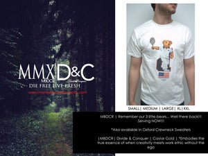 Image of MBDCR| D&C + 1 TENNIS PLAYING BEAR| DIEFREELIVEFRESH