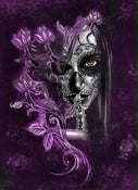 Image of Print purple