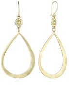 Image of LSJ Hoop Earrings with Marigold Accent, 14K Gold and Diamond
