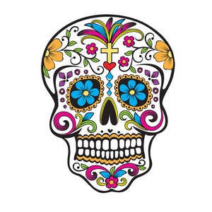Image of Sugar Skull Postcard