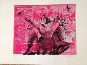 Image of Overused Icon Pink/Silver/Black Diamond Dust Edition by David Blake