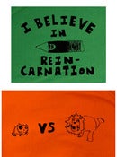 Image of LIon Vs Cat,   Reincarnation Pencil or Mistaken Bear Shirts