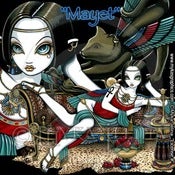 Image of "Mayet" Egyptian Goddess Tube