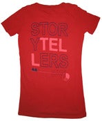 Image of Women's Storyteller's Tee <br/>(Red)