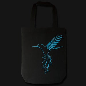 Image of The Bird - Black Stash Bag
