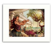 Image of NEW! Moana Surfrider 11x14 Matted Print