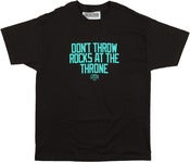 Image of THRONE TEE | BLACK / FRESH WATER