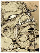 Image of 'The Nightmare Hunter' print