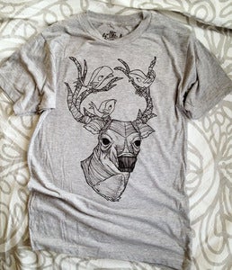 Image of Deer & Birds T Shirt