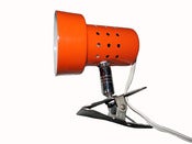 Image of Lampe à pincer Orange 70's