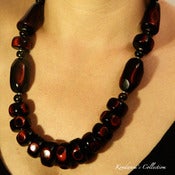 Image of The AfricanStyle Reddish Necklace 