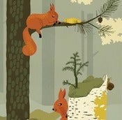 Image of Forrest poster - Squirell