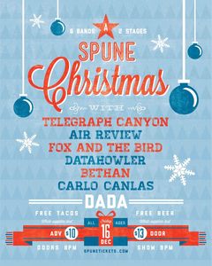Image of A Spune Christmas Dallas 2011 Poster