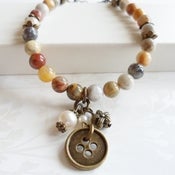 Image of Vintage Style Button Bracelet
