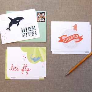Image of "Flights of Fancy" Notecard Set of 5
