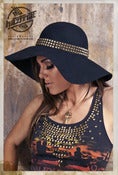 Image of Studded Floppy Hat 