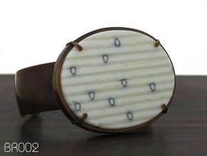 Image of Ivory Striation Bracelet