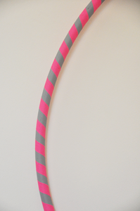 Image of Pink and grey beginner's practice hoop