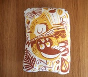 Image of Forest Friends Messenger Bird Screenprinted Pillow