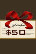 Image of Gift Certificate $50