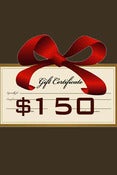 Image of Gift Certificate $150
