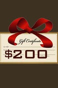 Image of Gift Certificate $200